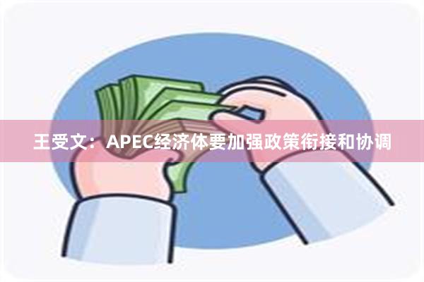 王受文：APEC经济体要加强政策衔接和协调