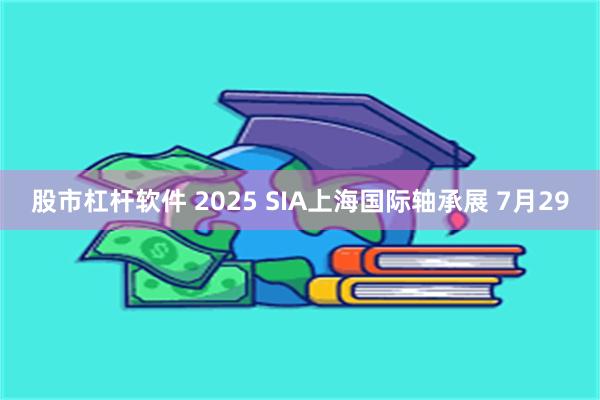 股市杠杆软件 2025 SIA上海国际轴承展 7月29