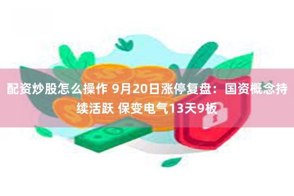 配资炒股怎么操作 9月20日涨停复盘：国资概念持续活跃 保变电气13天9板