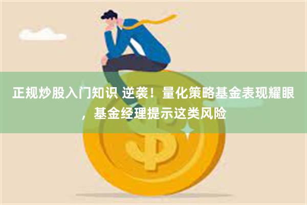 正规炒股入门知识 逆袭！量化策略基金表现耀眼，基金经理提示这类风险